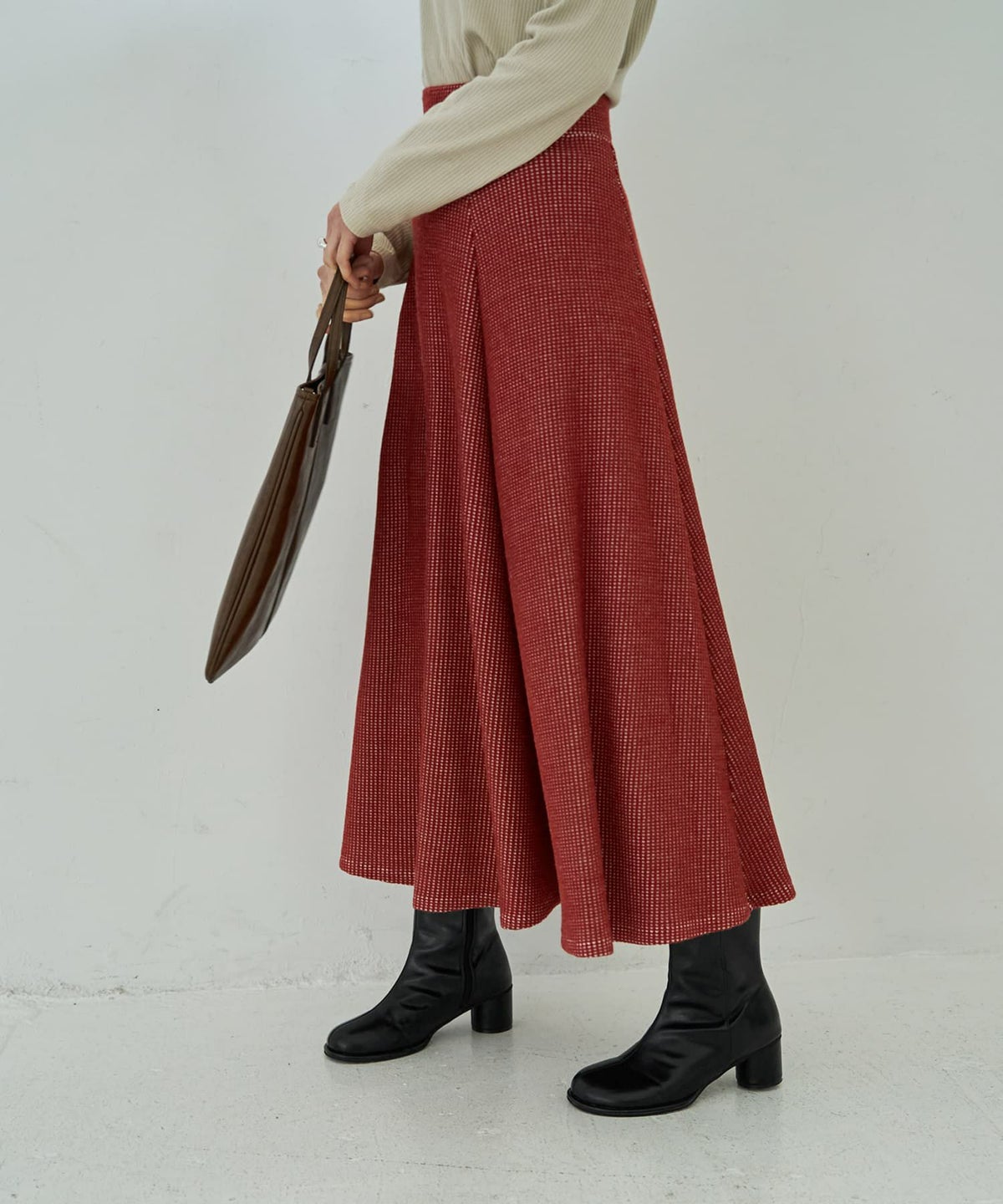 着用イメージ 167cm レッド Sサイズ