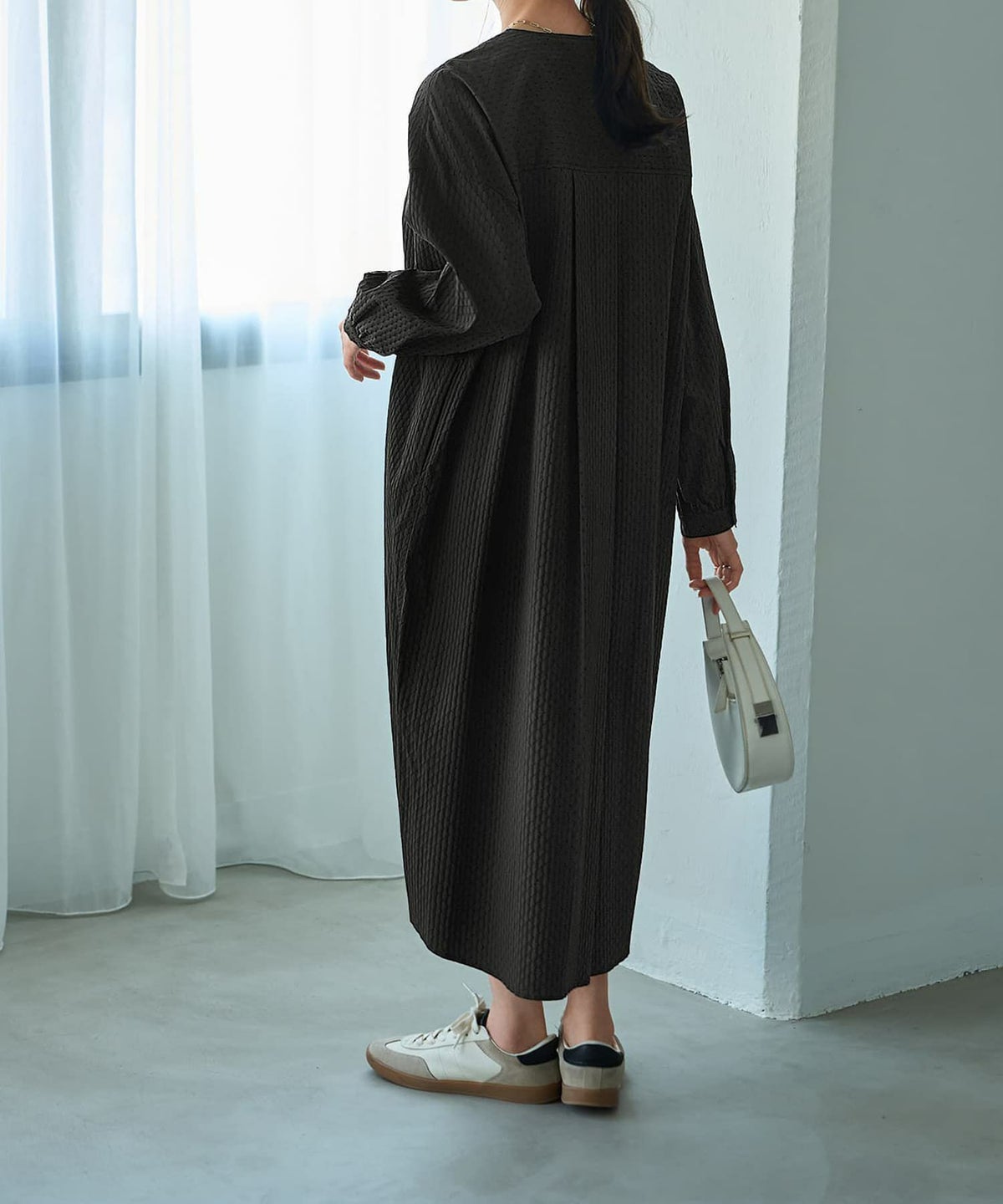 着用イメージ 165cm ブラック