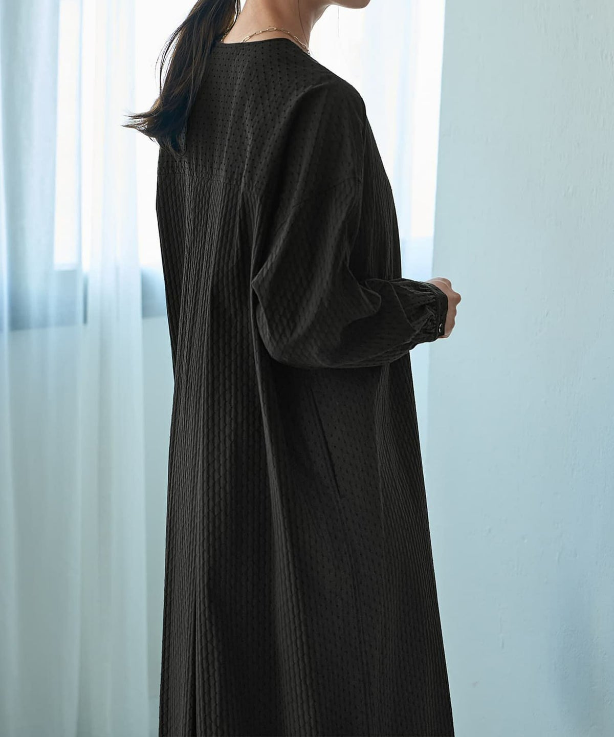 着用イメージ 165cm ブラック