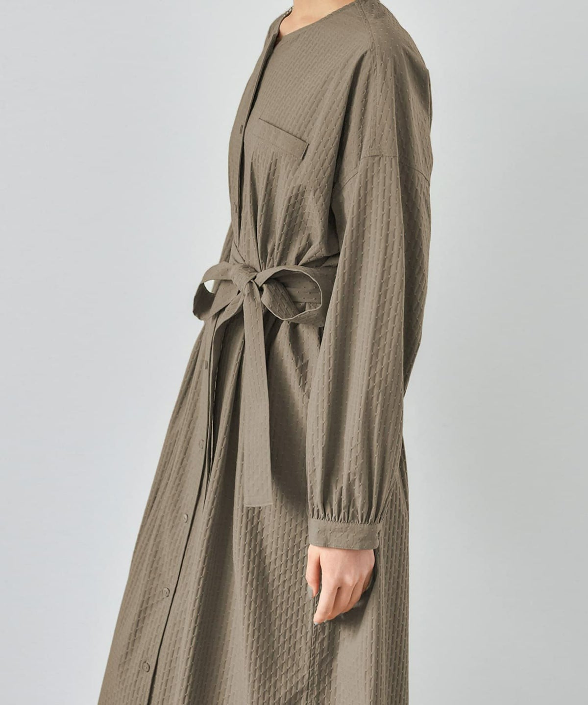 着用イメージ 168cm オリーブ