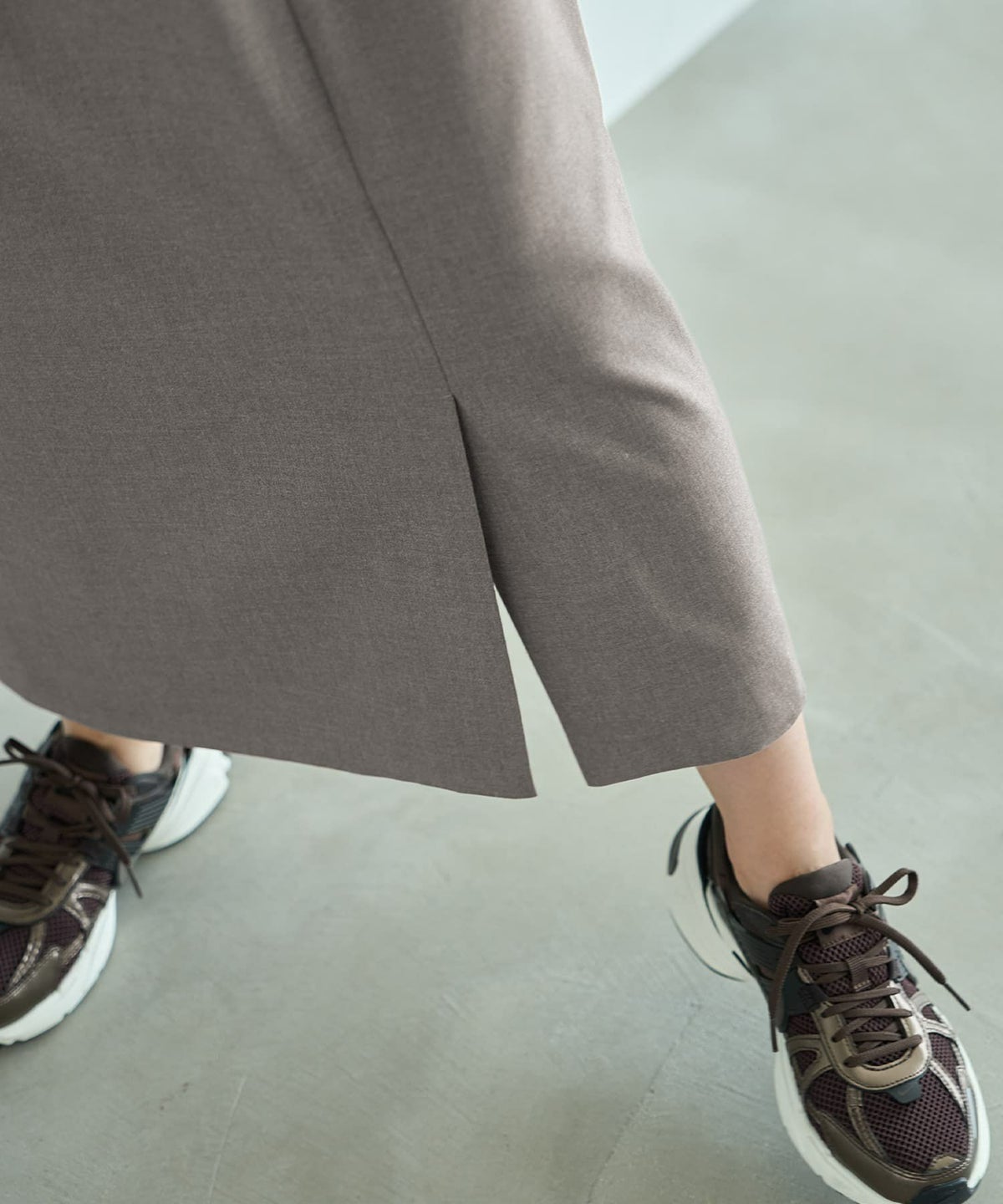 着用イメージ 164cm 02サイズ グレー