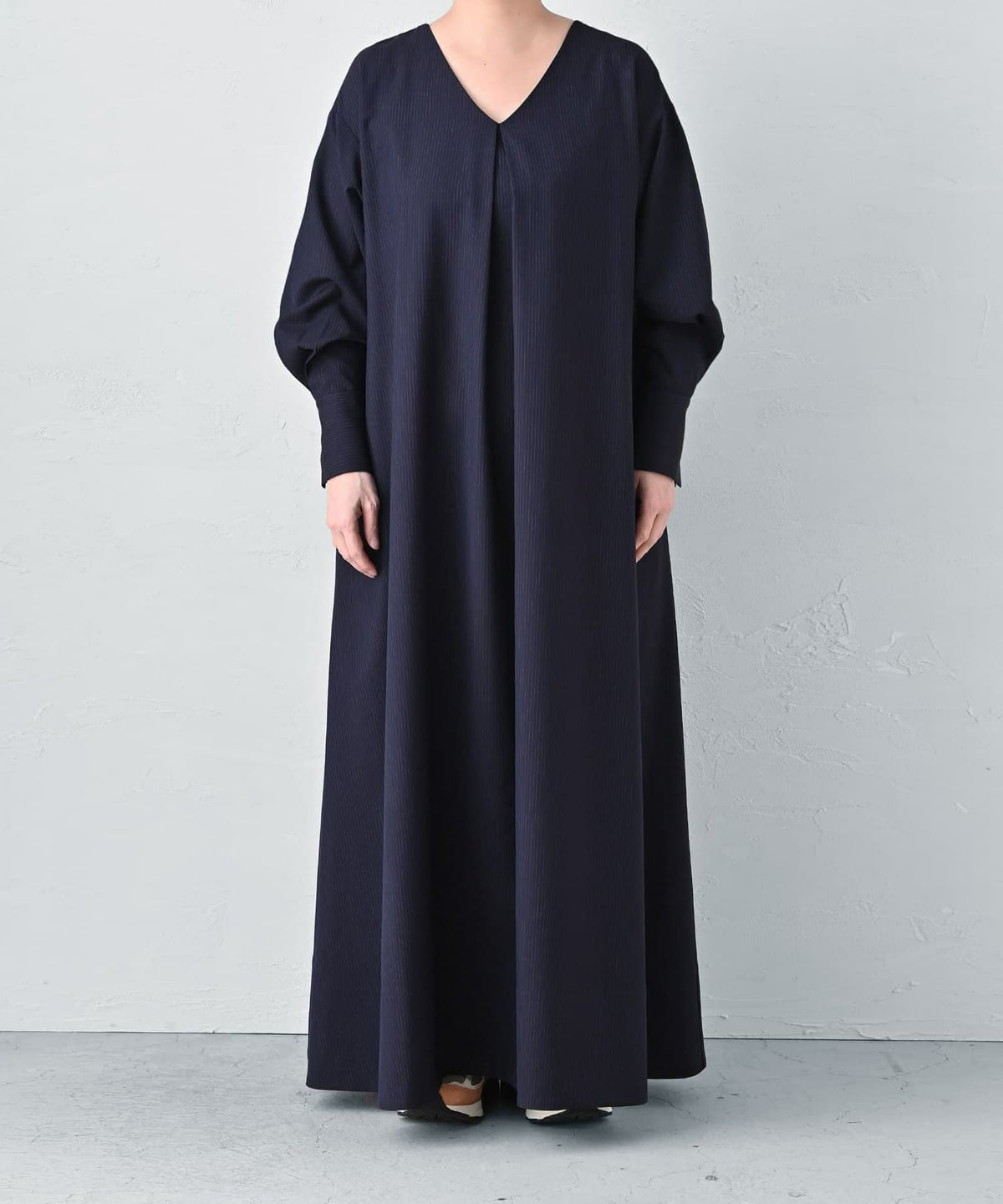 着用イメージ 173cm ネイビー Long