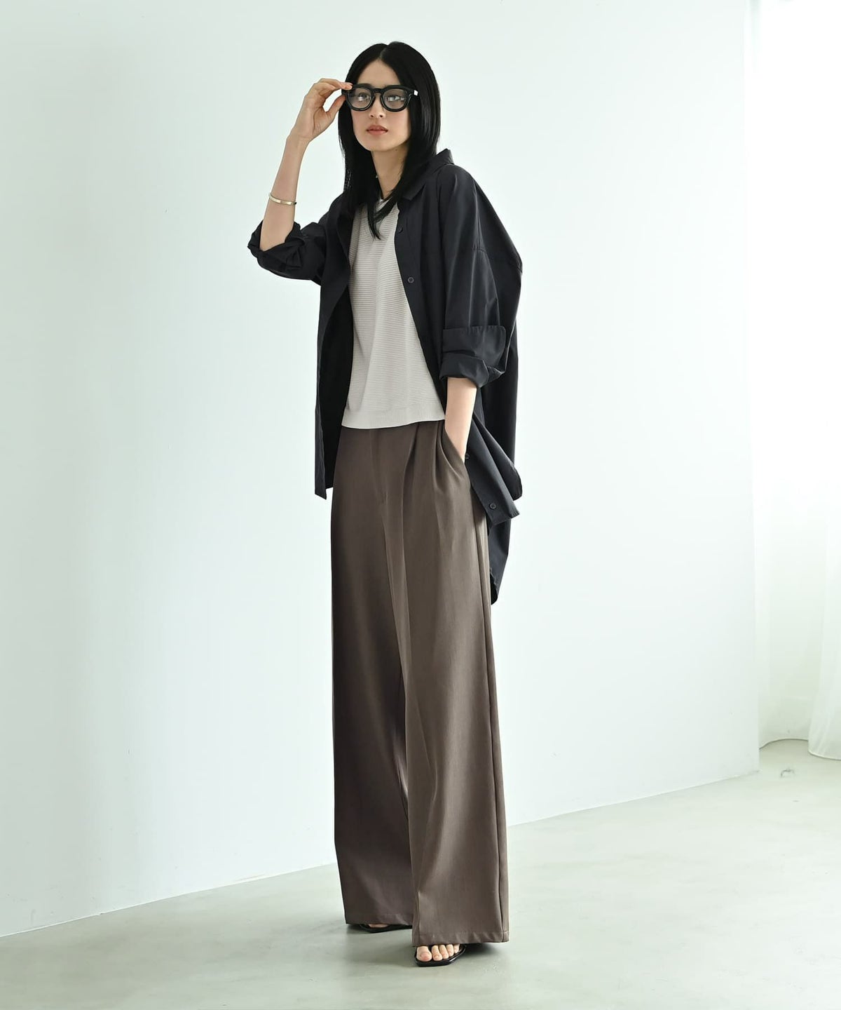 着用イメージ 170cm スミクロ