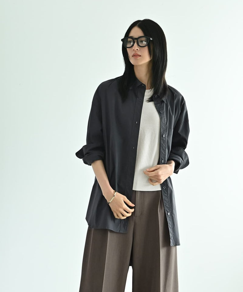 BLK001 オーバーサイズシャツ おしゃれな大人レディースファッション通販STYLE DELI