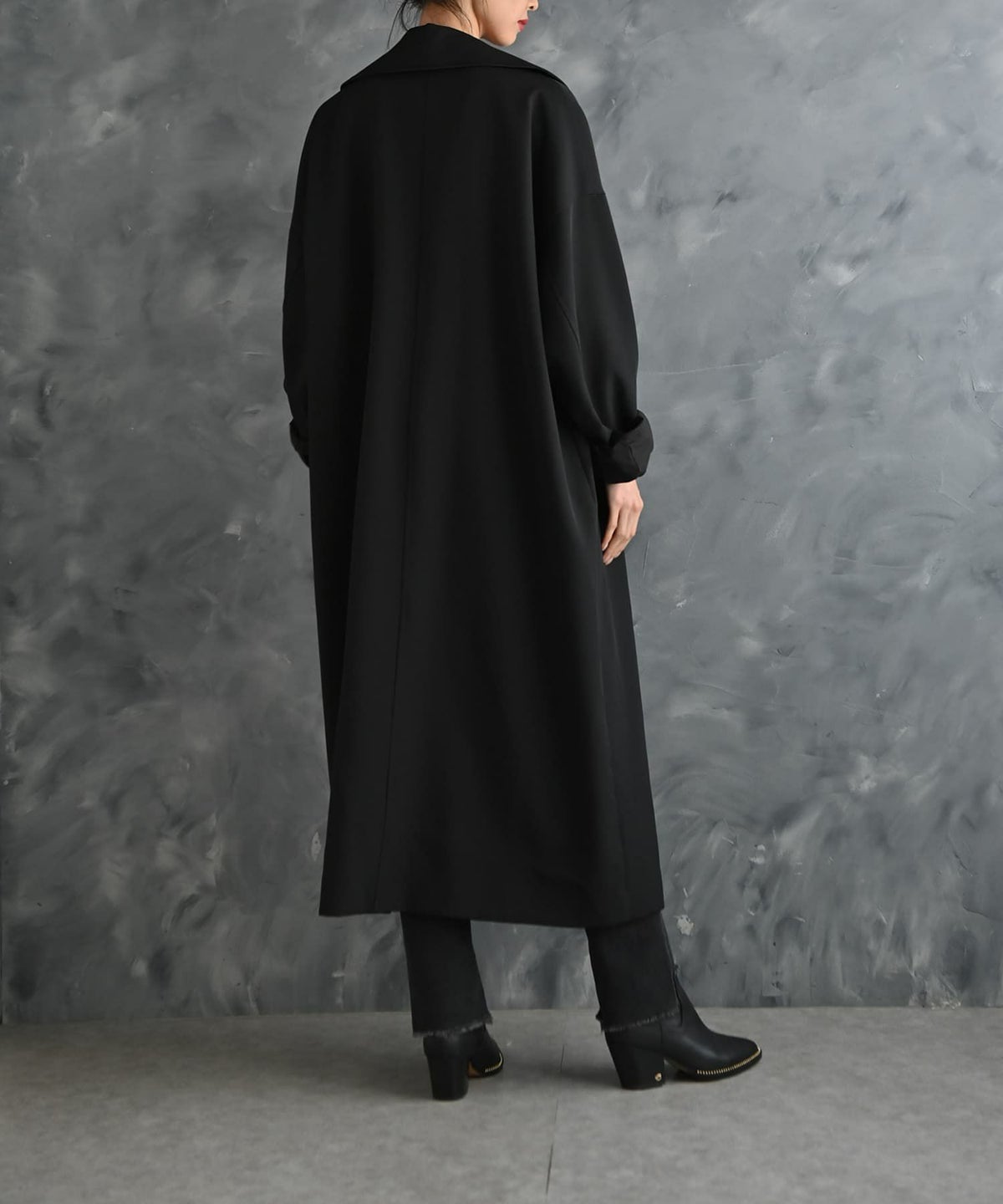 着用イメージ 175cm ブラック