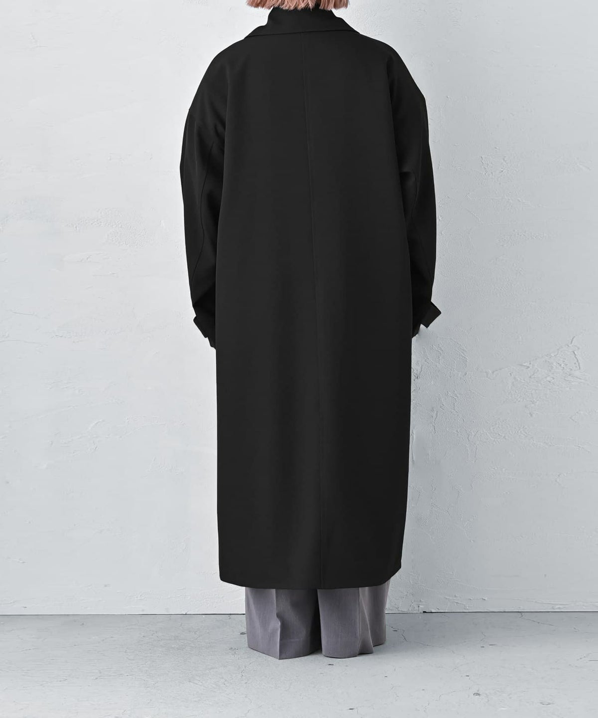 着用イメージ 163cm ブラック