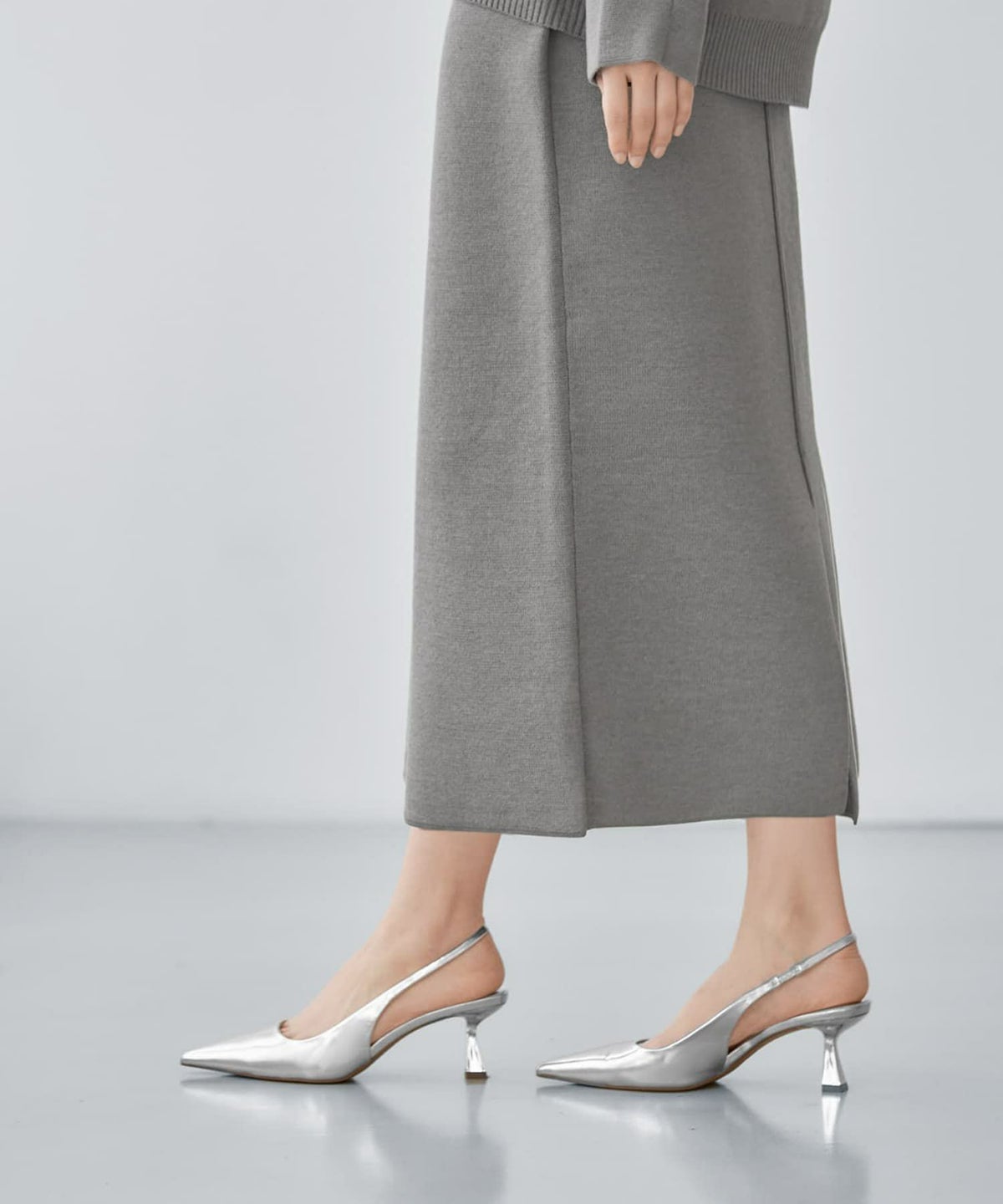 着用イメージ 168cm Sサイズ グレー