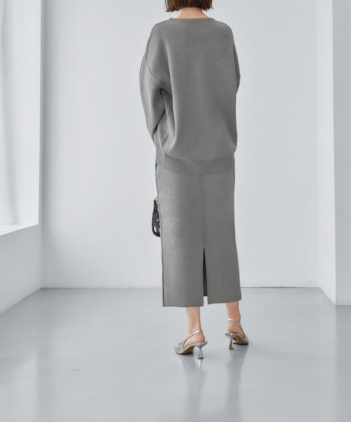 着用イメージ 168cm Sサイズ グレー