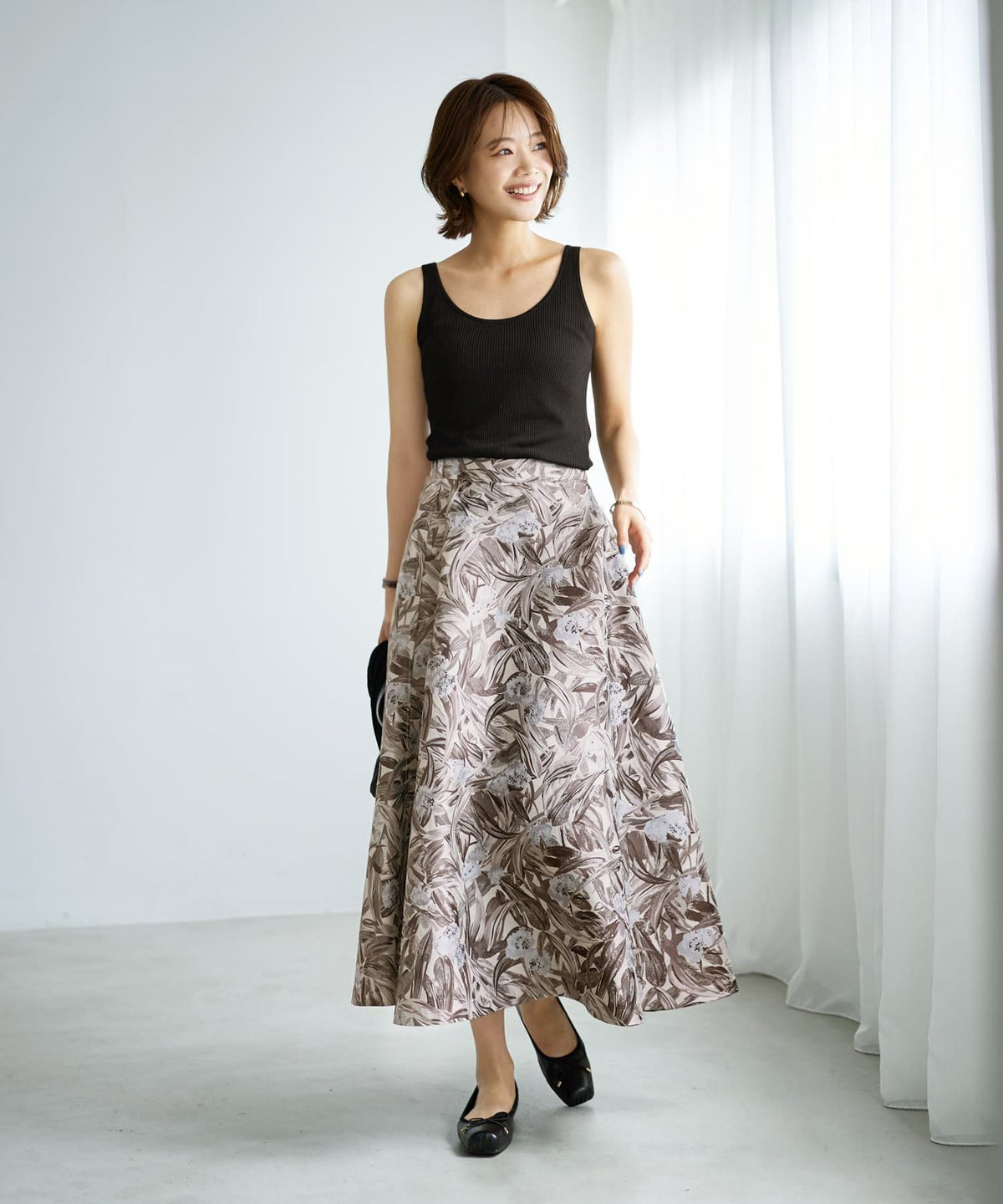 着用イメージ 167cm セピア 02サイズ 