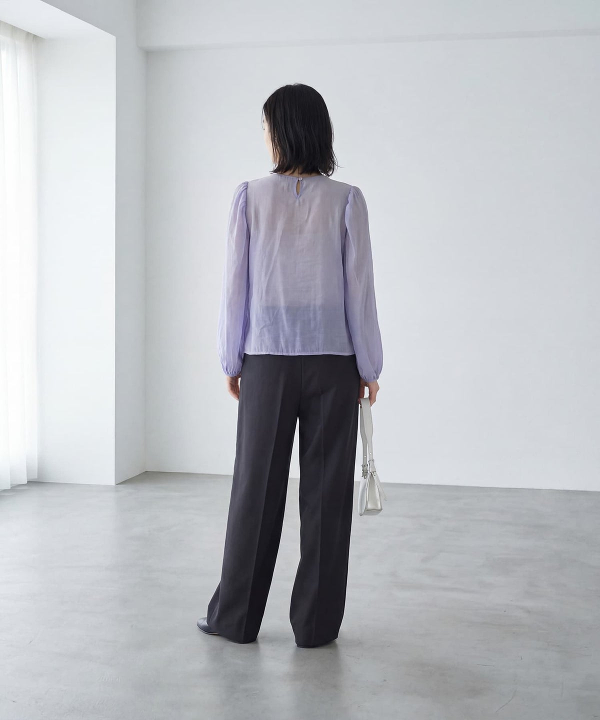 着用イメージ 165cm パープル