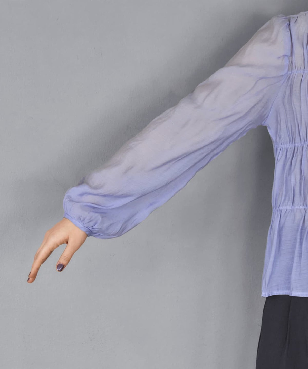 着用イメージ 165cm パープル