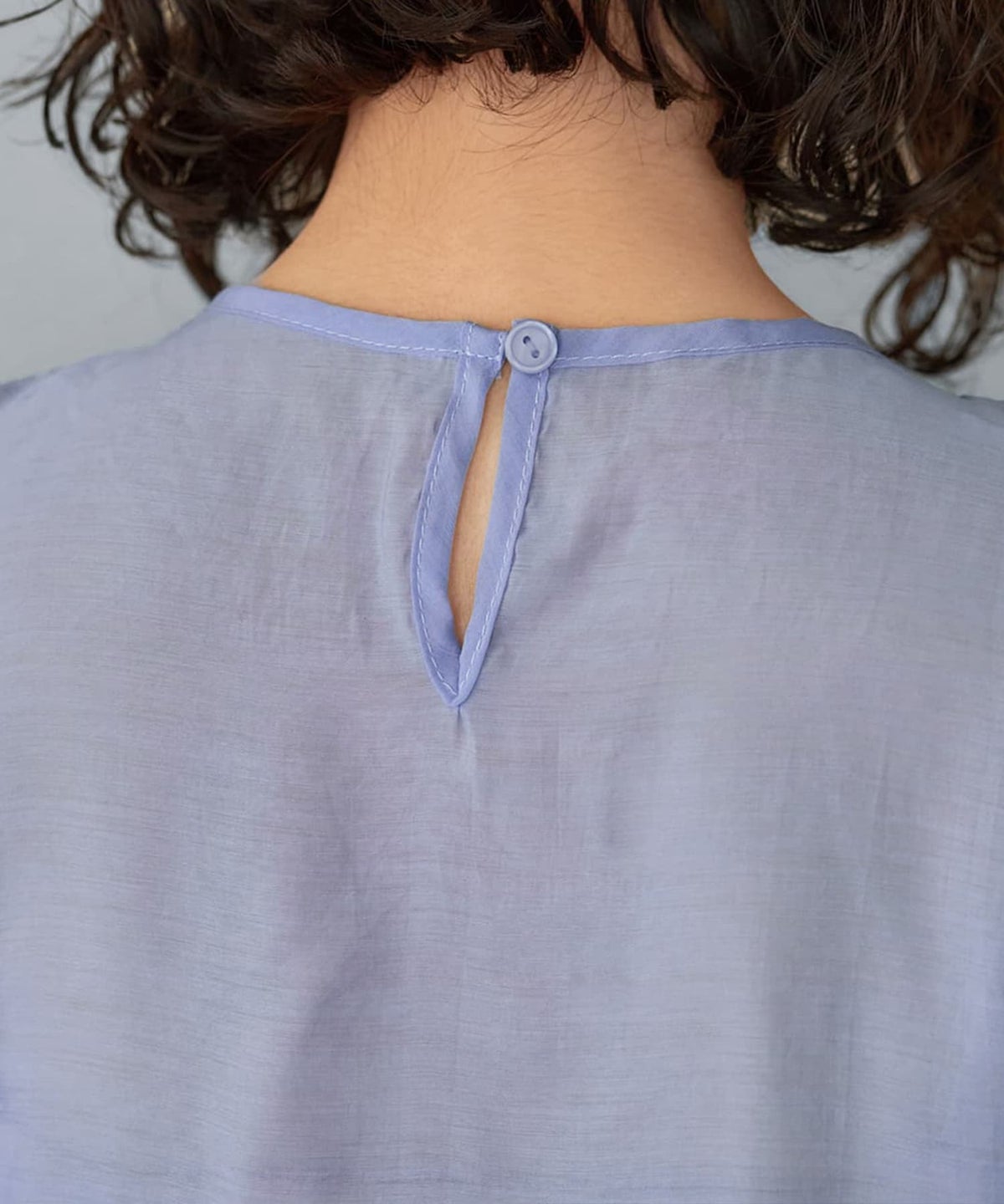 着用イメージ 163cm パープル