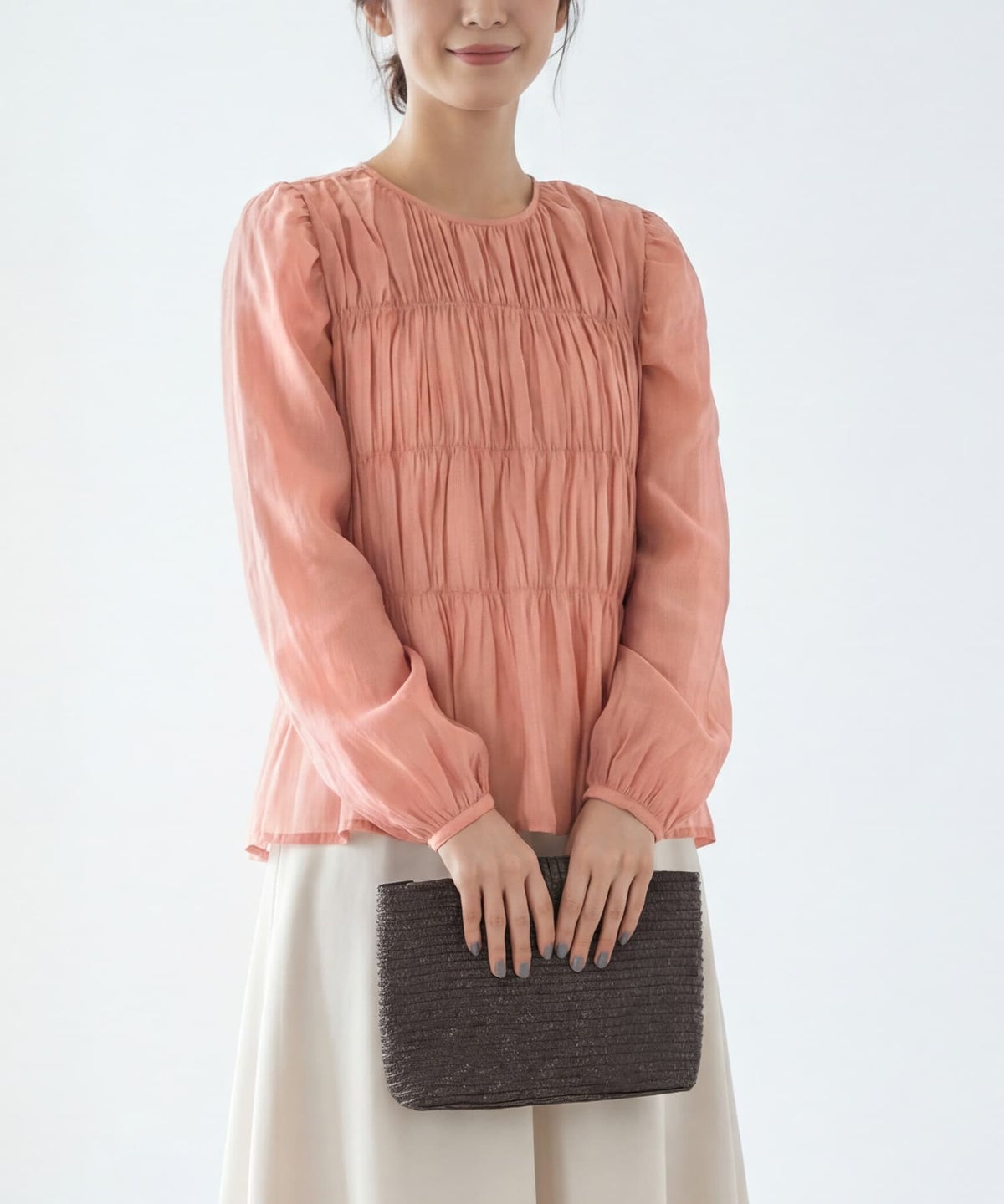 着用イメージ 165cm ピンク