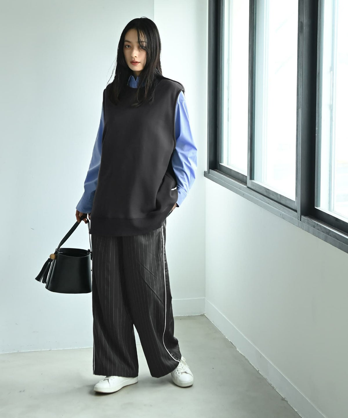 着用イメージ 167cm スミクロ