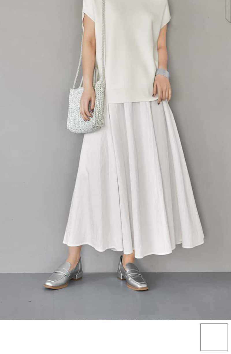 ふんわりギャザースカート