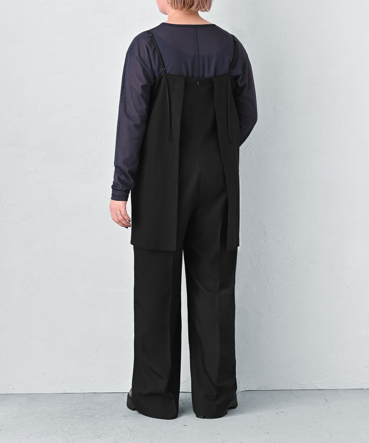 着用イメージ 163cm ブラック