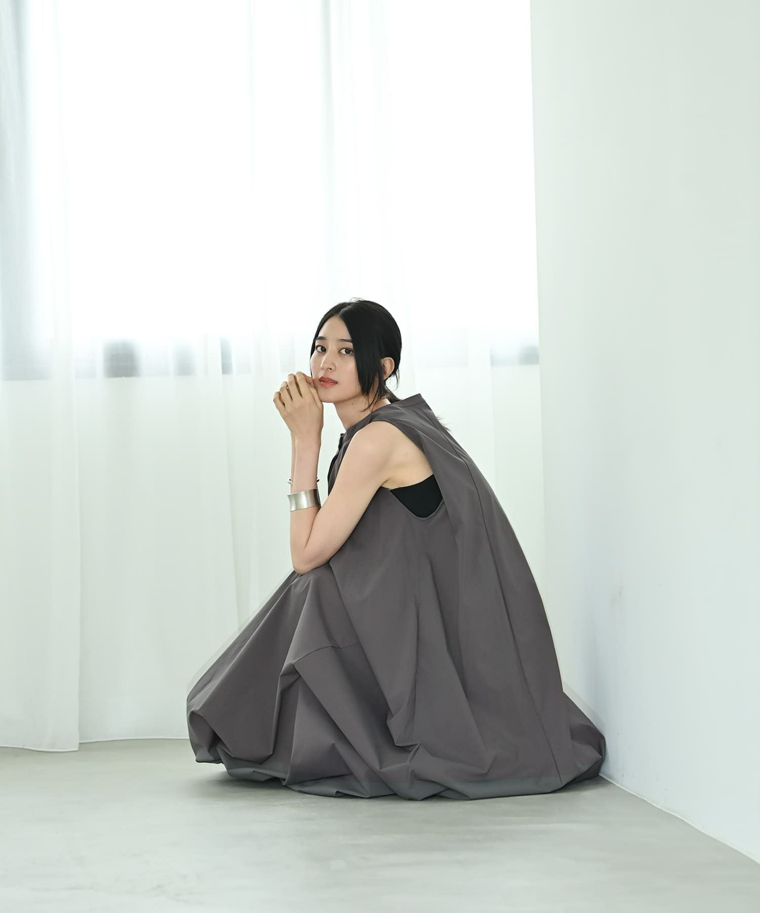 BLK001】バルーンワンピース | おしゃれな大人レディースファッション