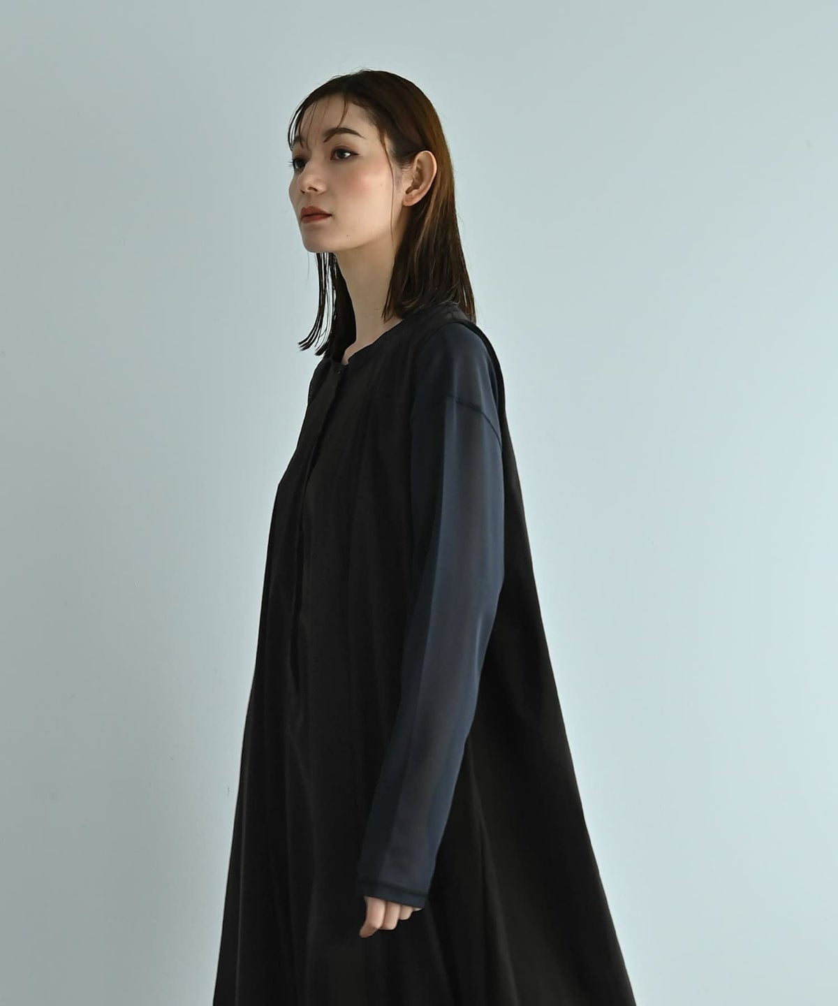 着用イメージ 163cm スミクロ