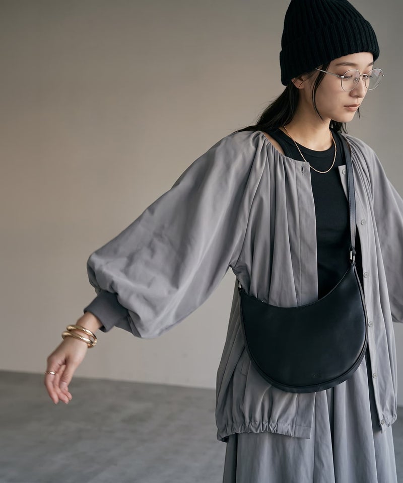 SET]【BLK001】バルーンブルゾン×スカート | おしゃれな大人レディース 