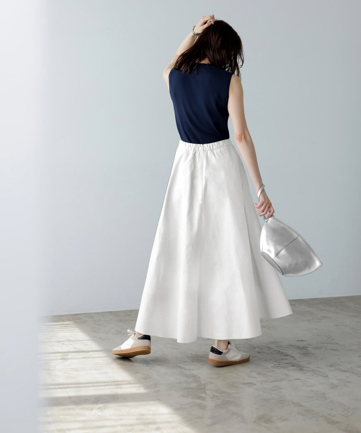 着用イメージ 166㎝　02サイズ　ホワイト