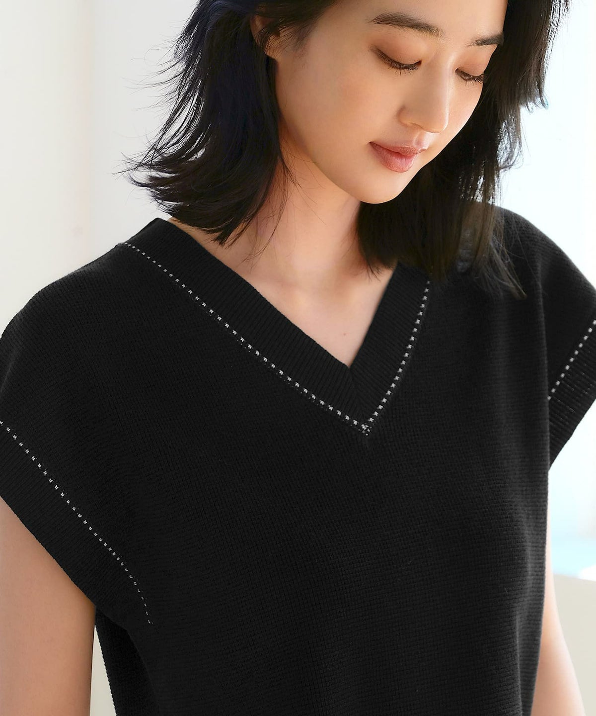 着用イメージ 170cm ブラック