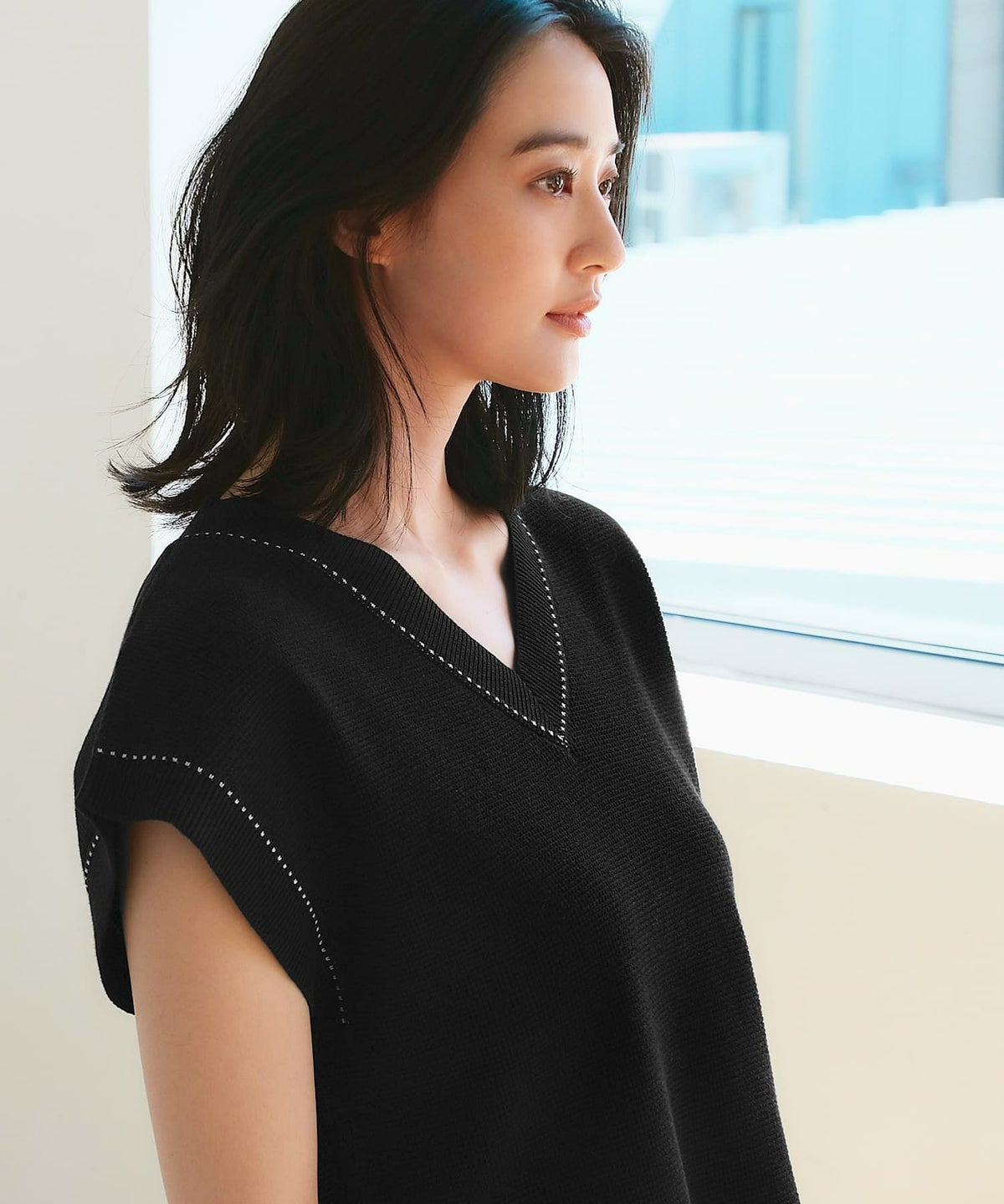 着用イメージ 170cm ブラック