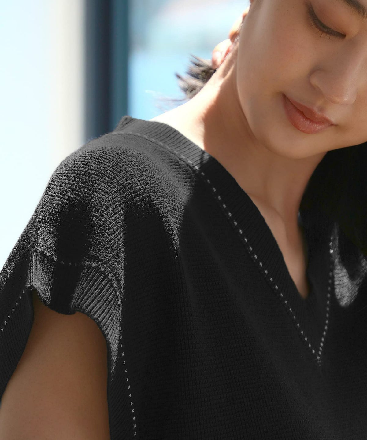 着用イメージ 170cm ブラック