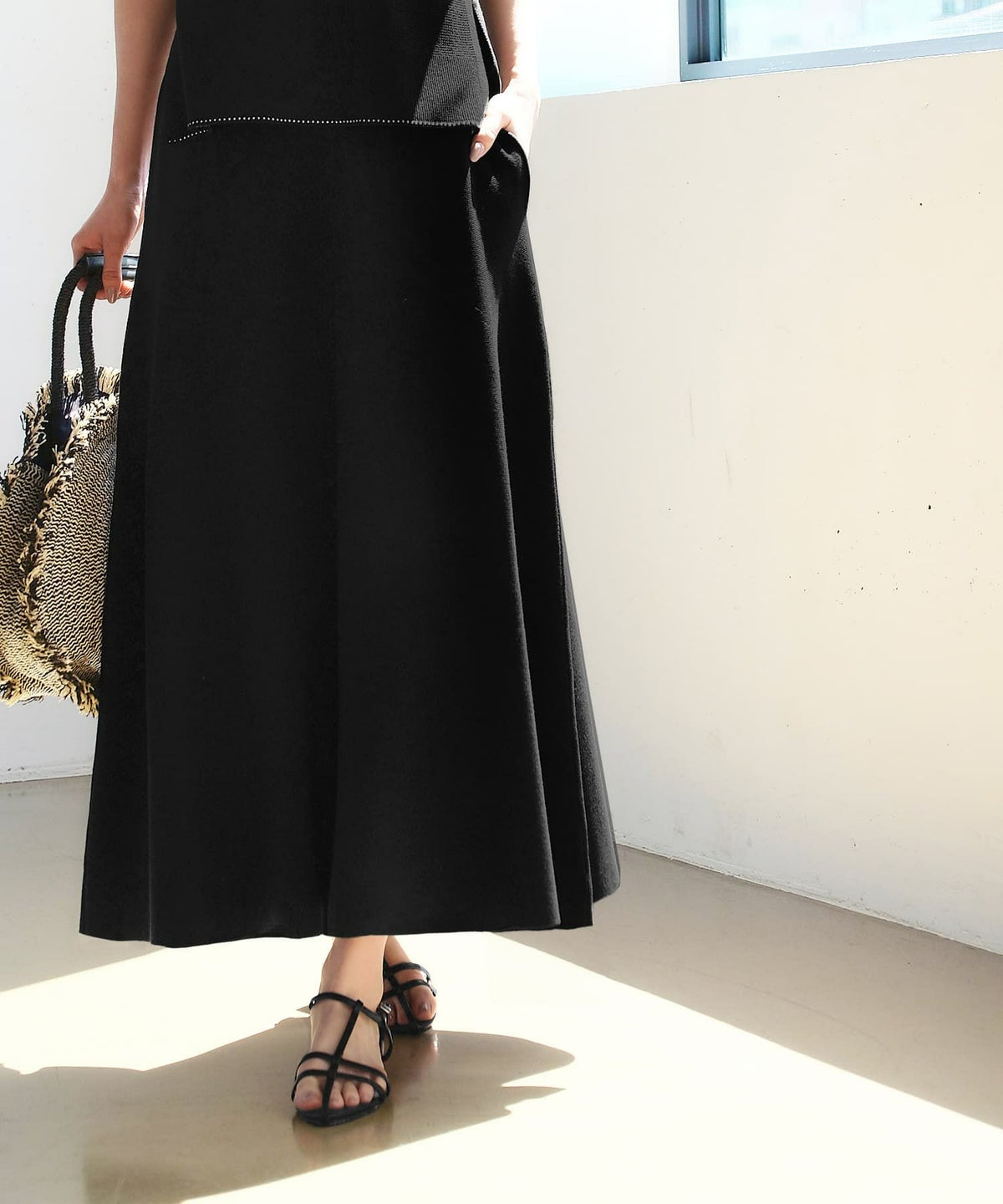 着用イメージ 165cm　02サイズ　ブラック