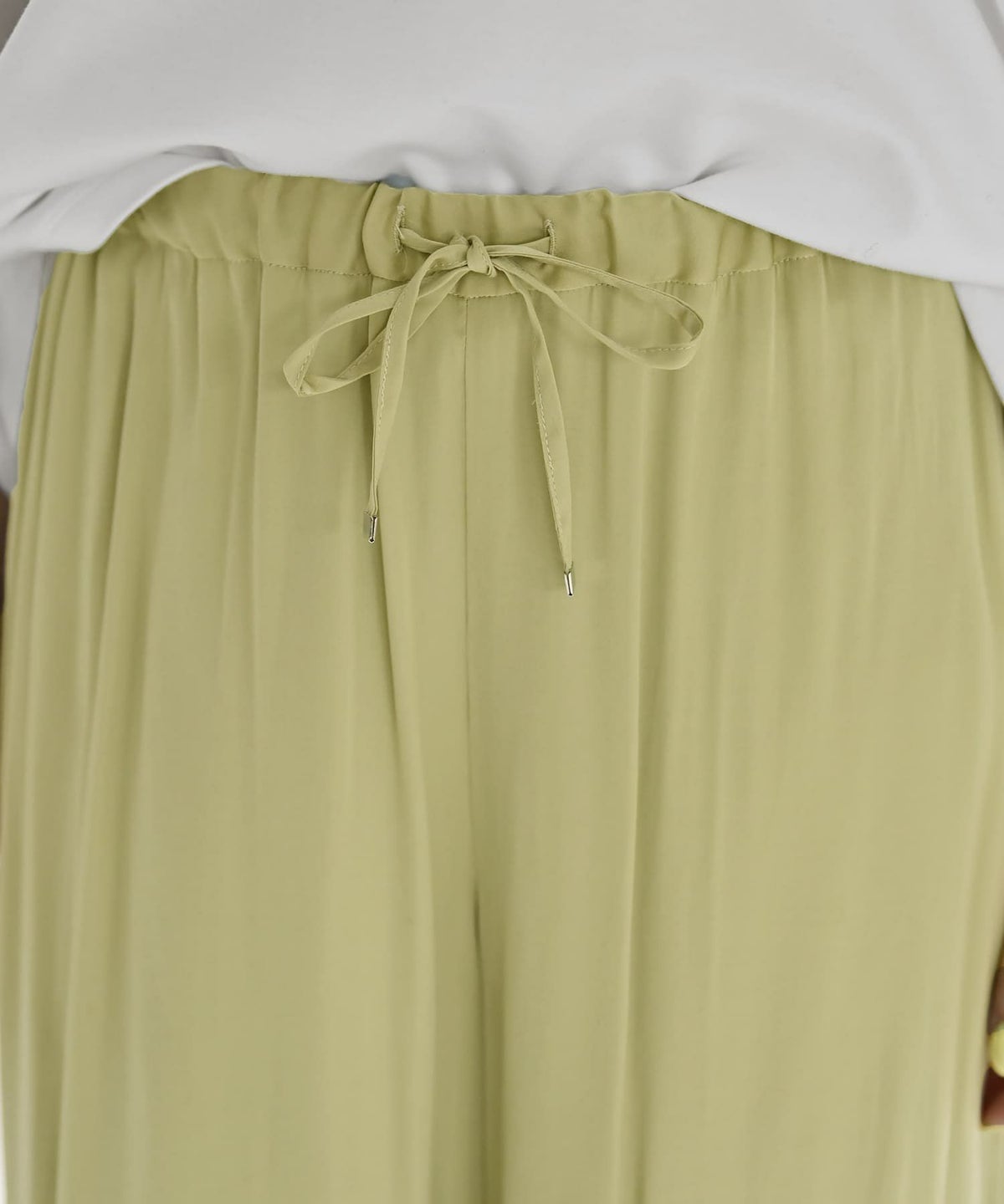 着用イメージ 172cm ライトグリーン