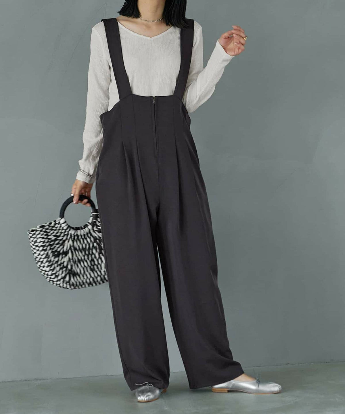 着用イメージ 164cm 02サイズ セピア