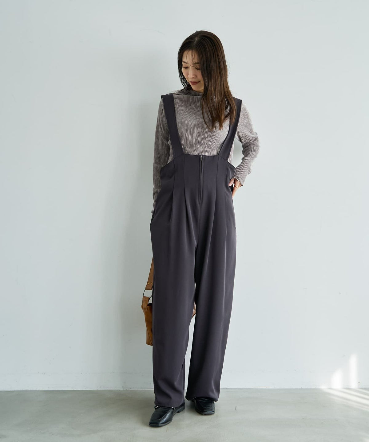 着用イメージ 165cm 02サイズ セピア