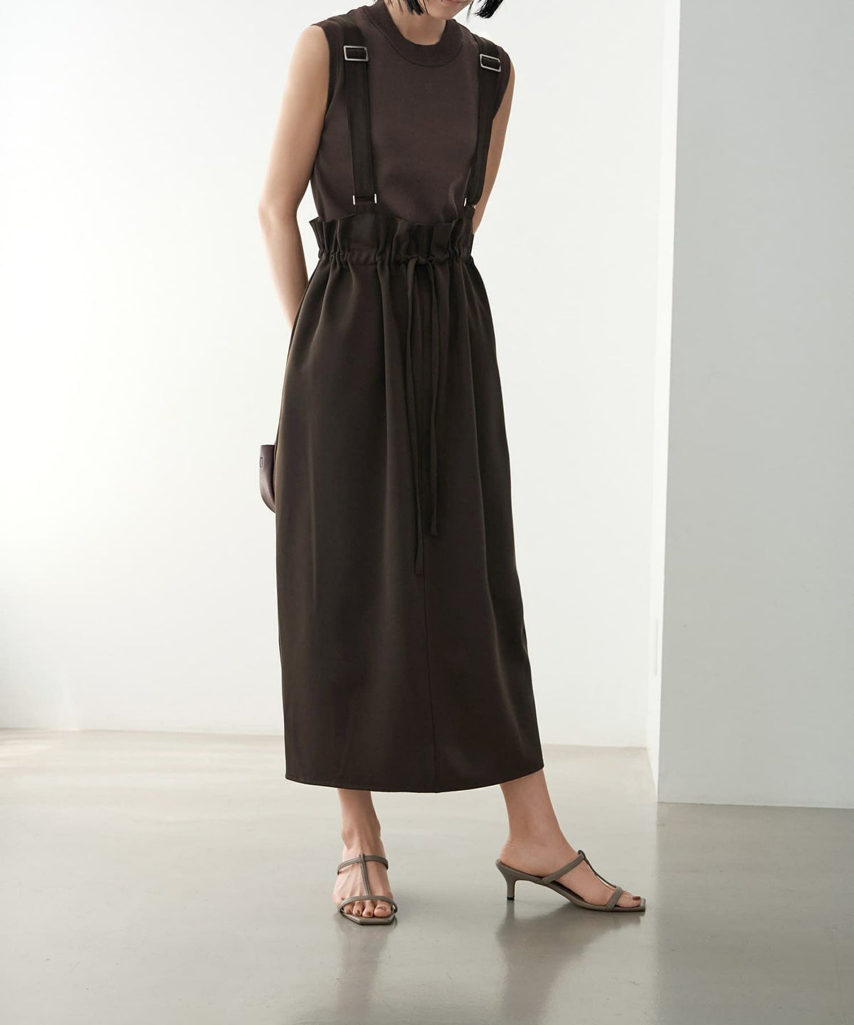 着用イメージ 165cm 02サイズ ブラウン