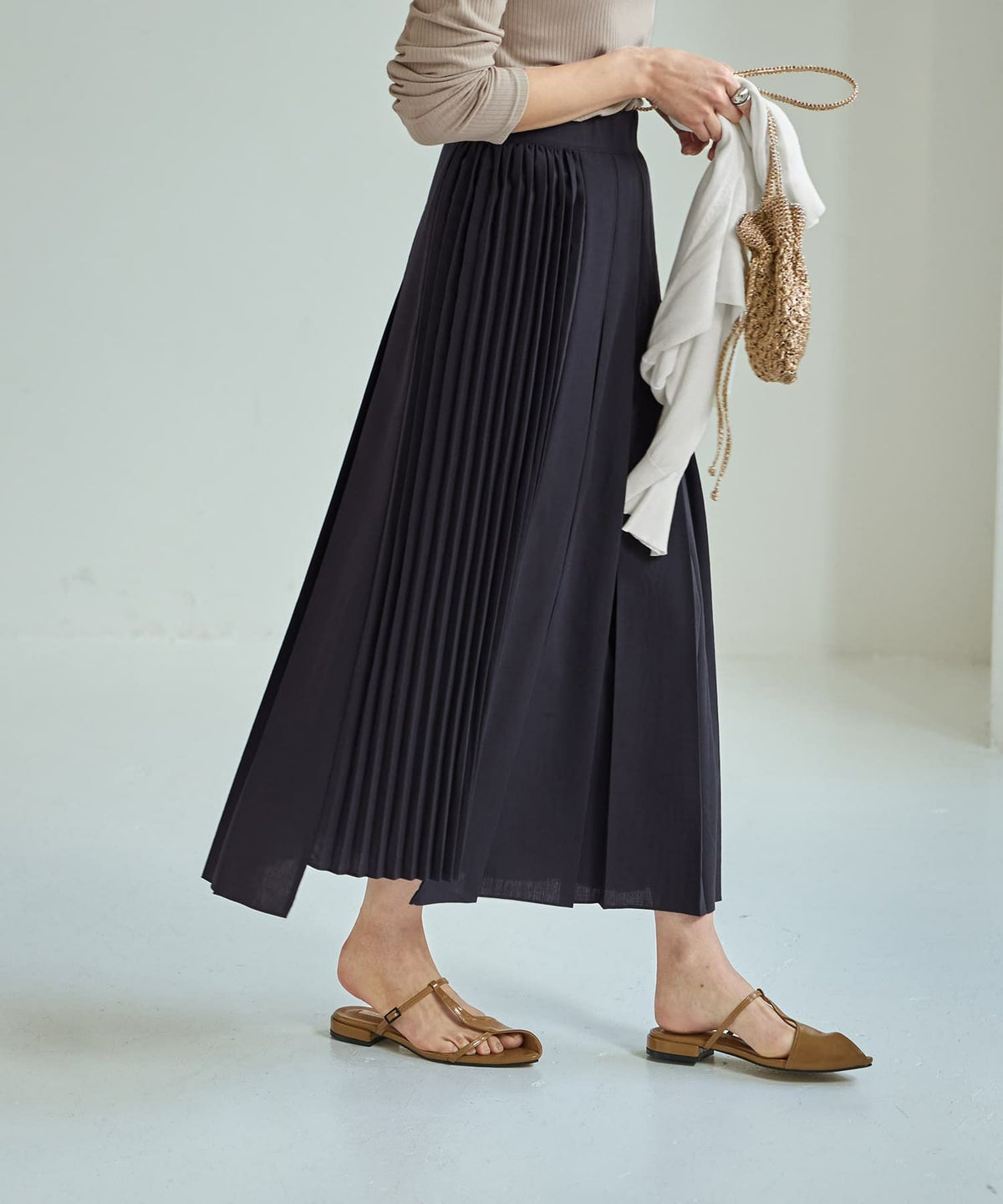 着用イメージ 165㎝　Sサイズ　デニムネイビー