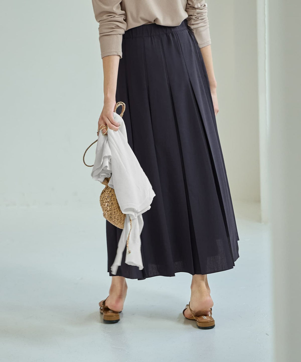 着用イメージ 165㎝　Sサイズ　デニムネイビー