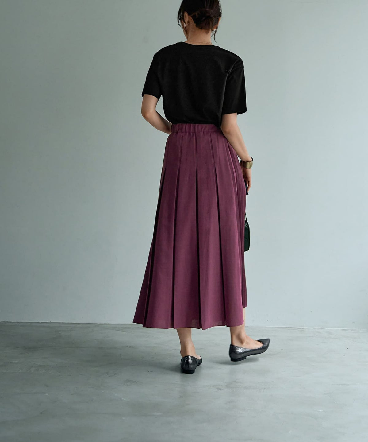 着用イメージ 166㎝　Sサイズ　ダークオーキッド