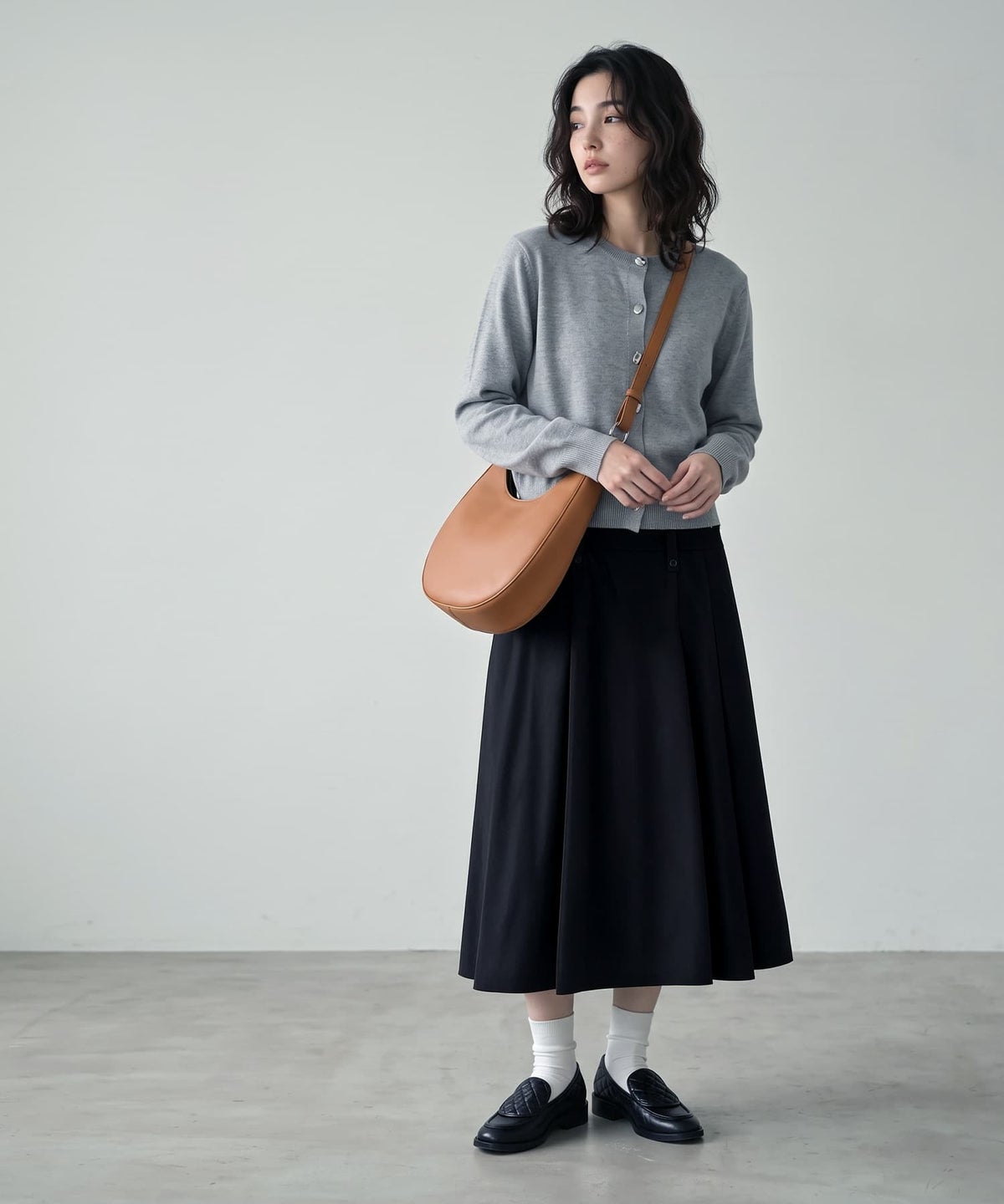 着用イメージ 170cm ブラック