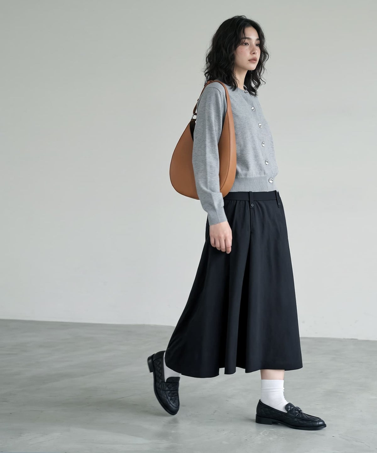 着用イメージ 170cm ブラック
