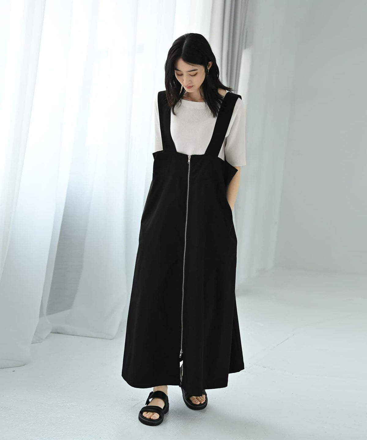 着用イメージ 170cm ブラック