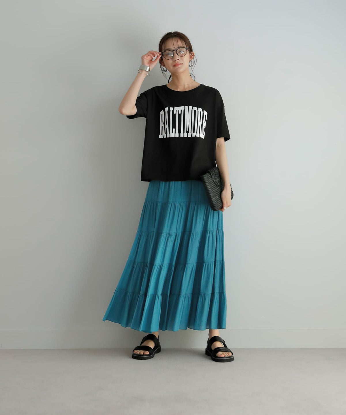 着用イメージ 167㎝　ブラック