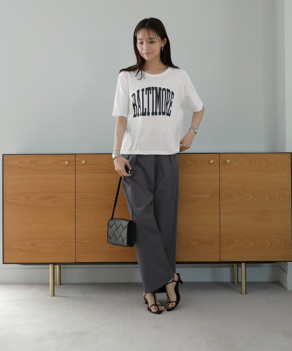 着用イメージ 167㎝　ホワイト