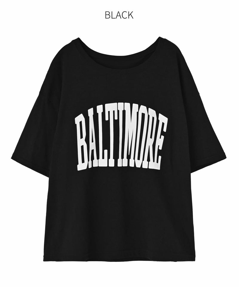 Made in JAPAN】ロゴプリントTシャツ／BALTIMORE | おしゃれな大人