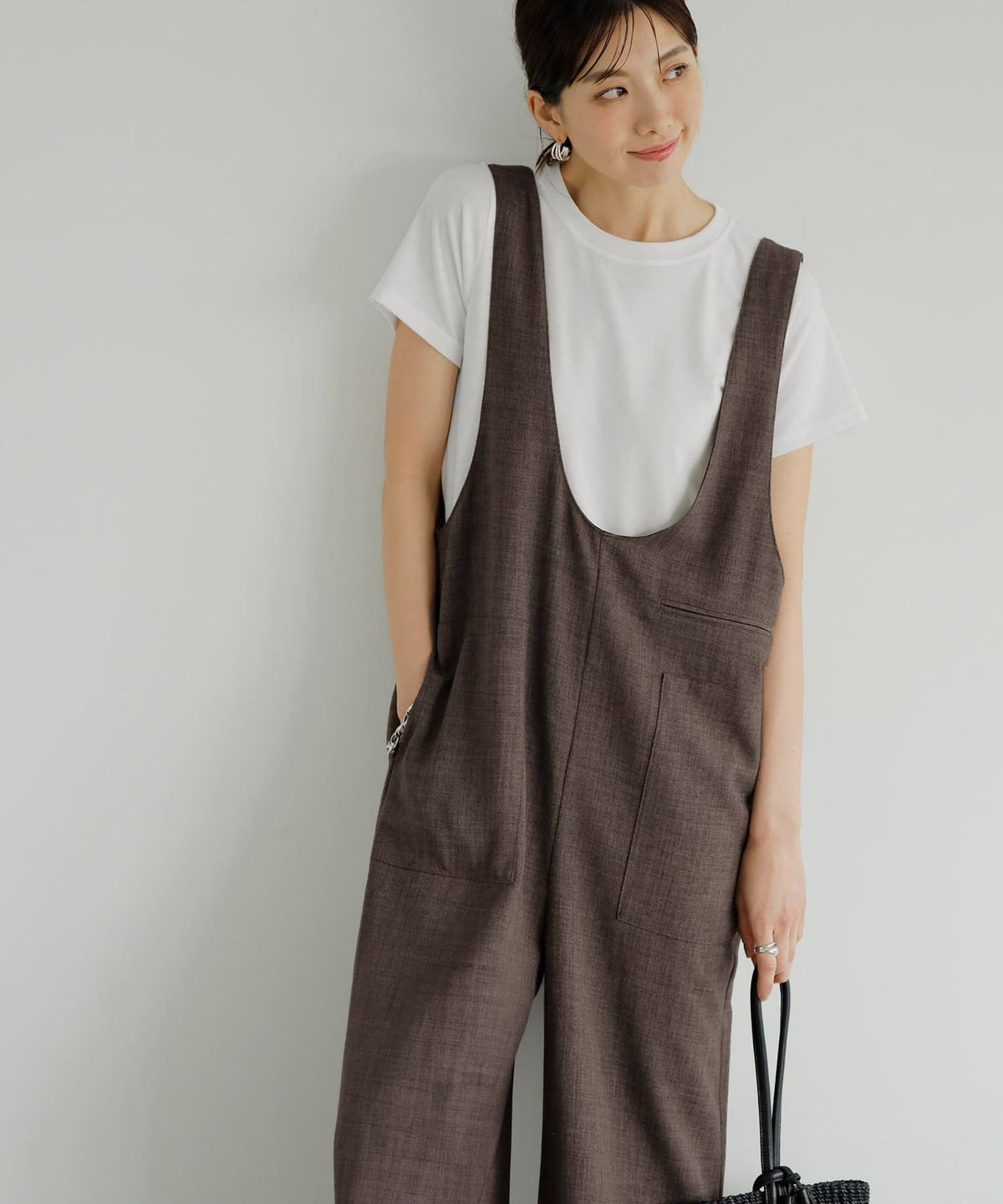 着用イメージ 165cm　02サイズ　セピアミックス