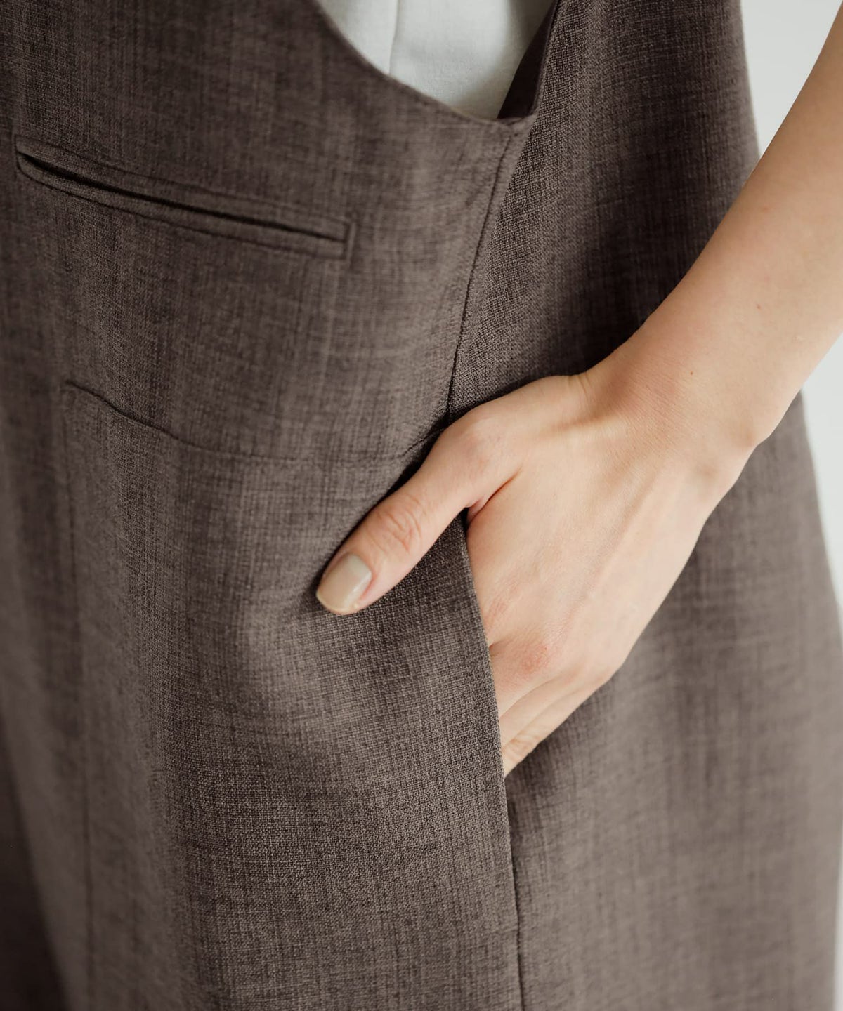 着用イメージ 165cm　02サイズ　セピアミックス