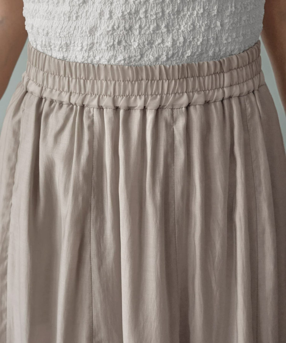 着用イメージ 166cm 02サイズ グレージュMIX