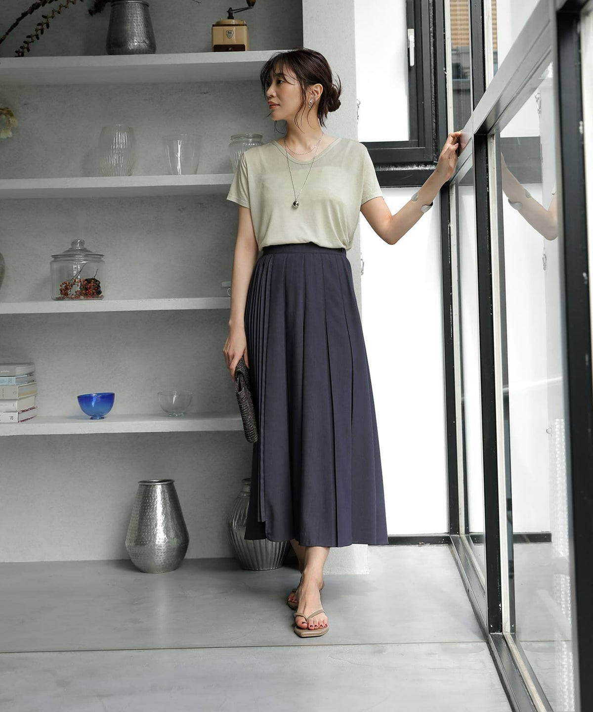 着用イメージ 166㎝　ライムイエロー