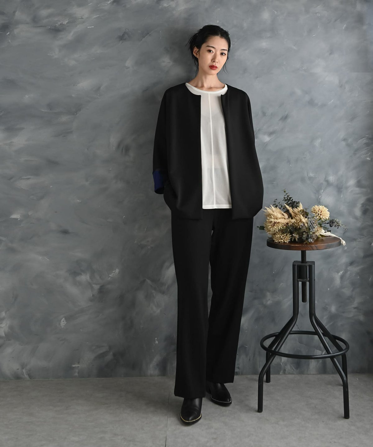 着用イメージ 175cm Grande ブラック