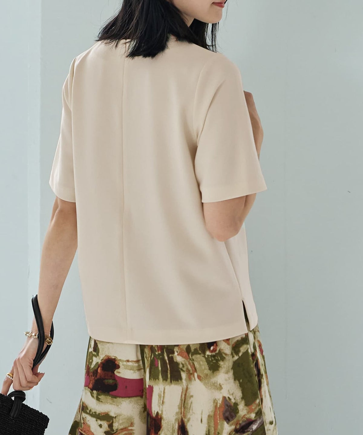 着用イメージ 164cm Sサイズ エクリュ