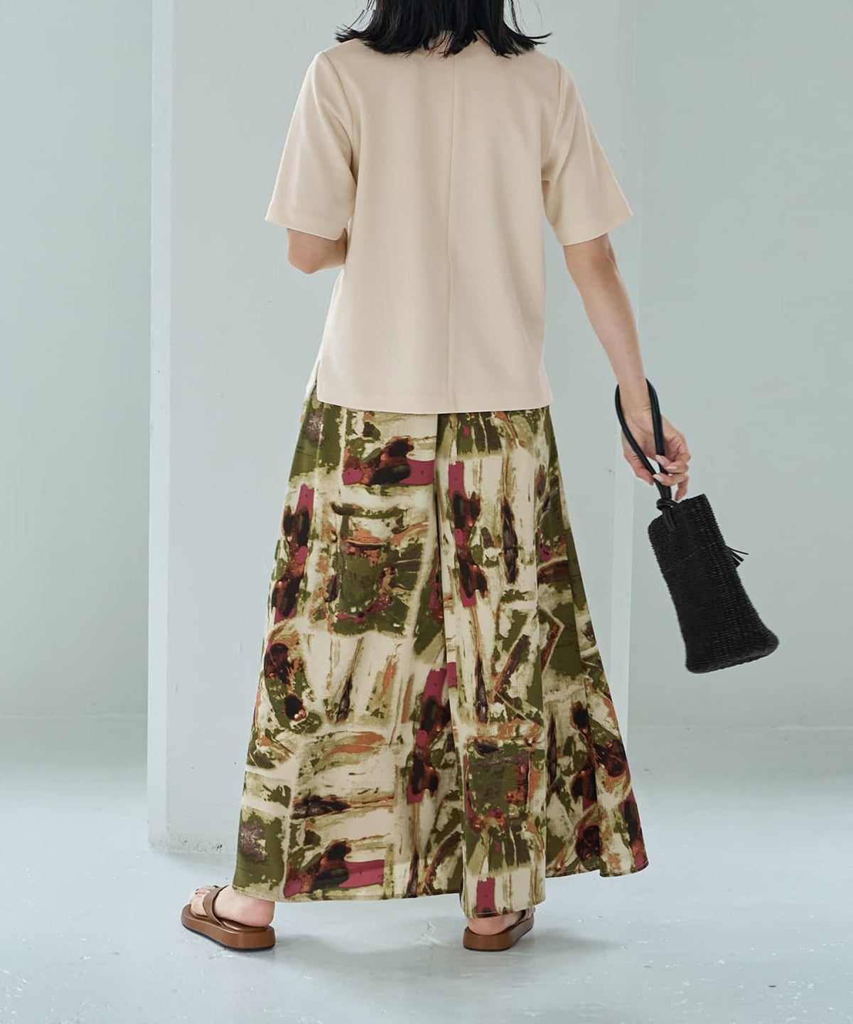 着用イメージ 164cm Sサイズ エクリュ