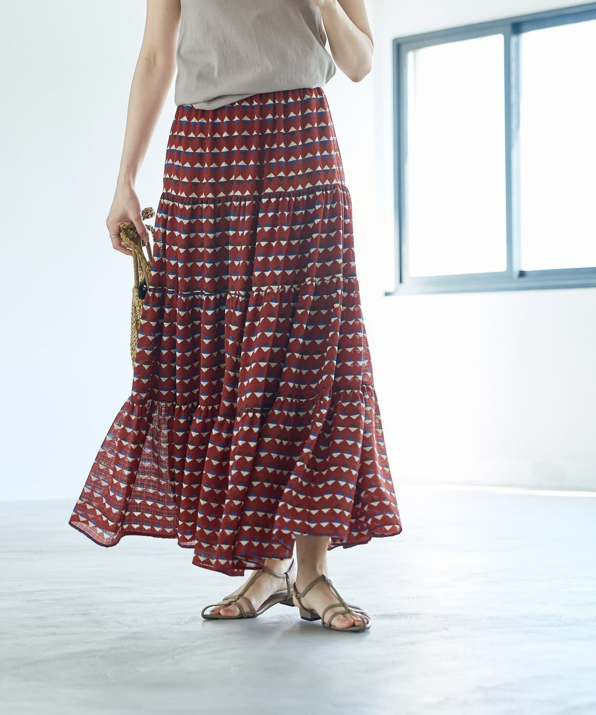 着用イメージ 166㎝　02サイズ　レンガレッド