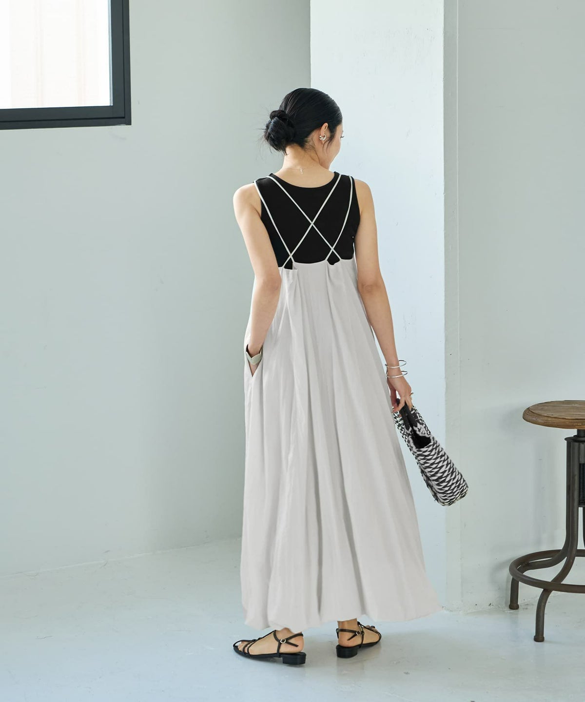 着用イメージ 164cm 02サイズ ホワイト